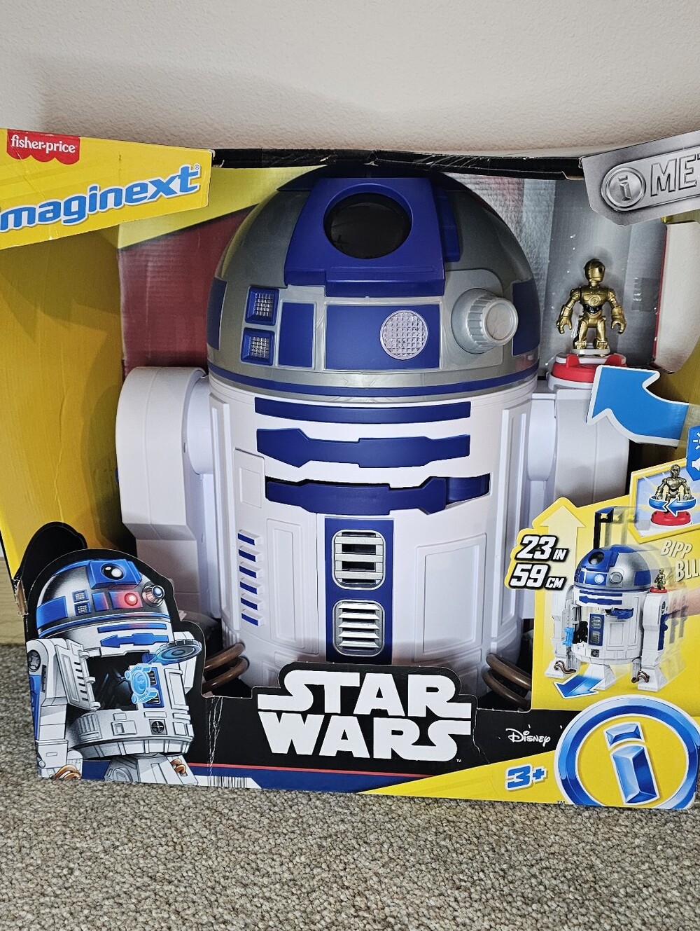 Star Wars Imaginext R2-D2 with C-3PO Figure